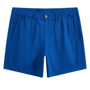 Men's Solid <b>Blue</b> Shorts And Side Pockets Casual Shorts Fit Ultra-Lightweight with Moisture Control - Product Image 1