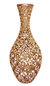 Vase décoratif moderne en métal doré, vase à fleurs haut de gamme pour la maison, le salon, les mariages, les hôtels, les restaurants, la décoration de table - Product Image 6