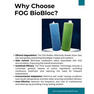 Biobloque FOG eficiente para uso sostenible de trampas de grasa - Product Image 2