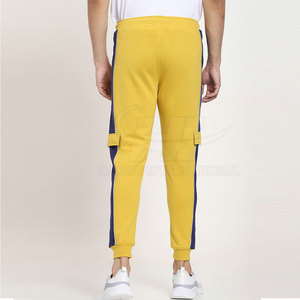 Pantalon de survêtement décontracté d'été pour hommes, coupe droite, taille mi-haute, léger, 100 % coton, séchage rapide, respirant, vente en gros - Product Image 2