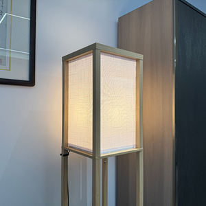 Lámpara de Pie de Madera Ecológica Premium, Estilo Moderno, Hecha a Mano, para Regalo de Inauguración y Boda |   Ofertas de Fábrica al por Mayor - Product Image 3