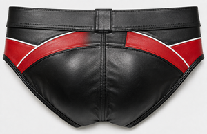Caleçons Boxers Homme en Cuir Véritable Sportifs Athlétiques Sous-vêtements Personnalisables Logo OEM ODM Vente en Gros Premium Écologiques Anti-bactériens - Product Image 3
