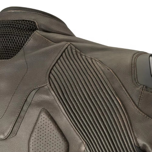 Chaqueta de Motociclista de Cuero Genuino con Logotipo Personalizado para Hombre, Chaqueta Protectora para Motociclistas con Armadura CE - Product Image 4