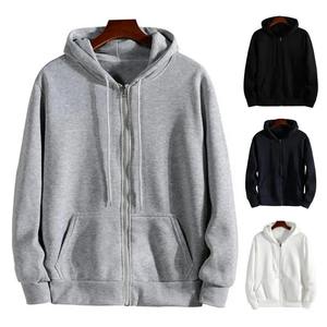 Sudadera con Capucha Personalizada con Logotipo, Ecológica, de Poliéster/Algodón Teñido, Forro Polar Grueso, para Hombre, con Bolsillos, Hombros Caídos, Color Sólido - Product Image 6