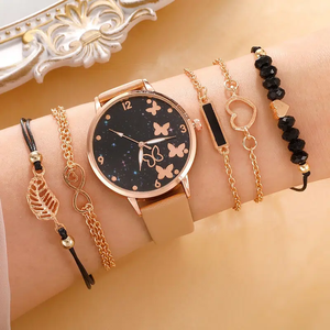 9831 Juego de 5 Relojes de Pulsera y Relojes de Moda para Mujer, Regalo para Mujer - Product Image 2