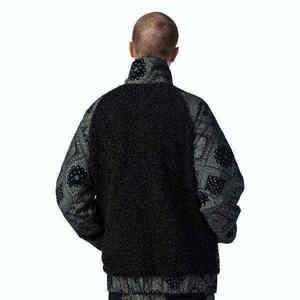 Unisex Winter <b>Techwear</b> Fleece <b>Jacket</b> Full Zip Urban Style Streetwear Warm Outerwear Custom Logo Wholesale - Product Image 3