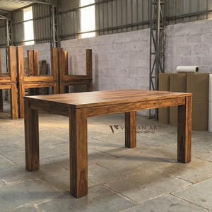 Mesa de Centro de Lujo con Tapa de Madera y Estructura de Madera, Altura Ajustable y Almacenamiento Ecológico y Duradero para Espacios Tradicionales - Product Image 1