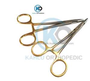 Instrumentos Médicos Quirúrgicos, Portaagujas Olsen-Hegar de Carburo de Tungsteno Dental con Tijeras de Sutura de KAHLU ORTHOPEDIC - Product Image 6