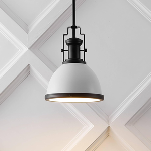 Modern Farmhouse Pendant <b>Light</b> Industrial Hanging <b>Ceiling</b> Fixture with Glass Shade Vintage Nautical Overhead Lamp for Kitchen - Product Image 5