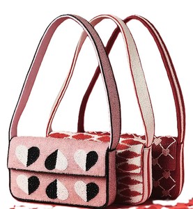 Bolso Bandolera Exclusivo con Bordado a Mano y Cuentas, Bolso de Hombro Moderno para Fiestas, Regalo de Lujo, Bolso Decorativo - Product Image 1