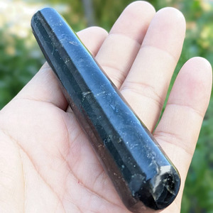 ไม้นวดทัวร์มาลีนสีดำไม้นวดจากอาเกต - Product Image 1