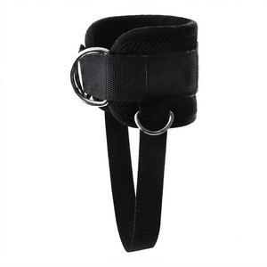 Wholesale Padded Ankle <b>Straps</b> for Cable Machines Fitness Gym Leg Workout D-Ring Kickbacks - Product Image 3