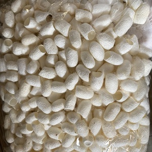 Cocon de soie entier biologique et biodégradable avec collagène pour les soins du visage - Écologique, découpe 1/3 - Product Image 3