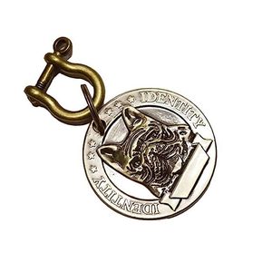 Pets Brass Round Shape Dog Print Collar Tag Charm for Dogs & Puppies Personalized Pet ID Name Tag Durable Brass Pendant - Product Image 4