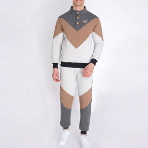 Premium Quality Eco-Friendly Lightweight Winter Men Tracksuit with Solid Pattern Breathable Fabric and Athletic Comfort Design - Product Image 1