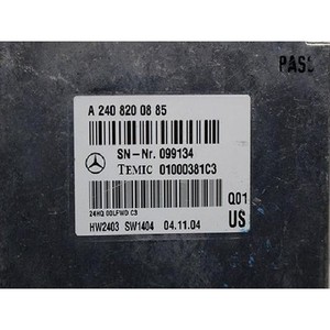 ECU และโมดูลคอมพิวเตอร์มือสองสำหรับรถยนต์ E-class รุ่น A2408200885 - Product Image 6