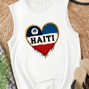Conception de coeur avec gilet décontracté HAITI pour femmes - Product Image 3