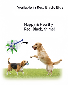 Ballon de <span class=keywords><strong>football</strong></span> pour chien en TPR durable avec languettes en nylon, vente en gros |   Jouet interactif pour apporter et tirer la balle |   Ballon de <span class=keywords><strong>football</strong></span> pour animaux de compagnie pour le nettoyage des dents - Fabrication en usine - Product Image 4