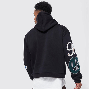 Sudadera con Capucha Unisex Extra Grande, 100% Algodón Tejido, Anti-Pilling, Estilo Urbano, Manga Larga, Diseño Sólido para Otoño e Invierno - Product Image 6