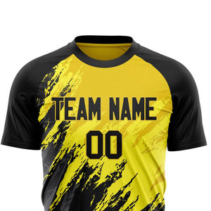 Conjunto de Camiseta de Fútbol Personalizada de Alta Calidad, Camiseta de Fútbol Unisex Personalizada, Ligera, de Secado Rápido y Transpirable - Product Image 4