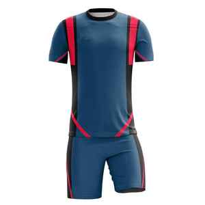 Maillot de football rétro de qualité supérieure, respirant, à séchage rapide, nouveau design, avec logo et numéros, kits de football complets - Product Image 5