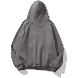 SOFT APPARELS Sudadera con Capucha de Forro Polar para Hombre, Corte Regular, Ropa Casual de Invierno, Manga Larga, Color Sólido, Tejido de Punto, 100% Algodón - Product Image 2