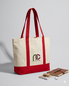 Wholesale <b>Large</b> Size Trader Joe's Colorful <b>Canvas</b> Shopping Tote <b>Bags</b> for Daily Use - Product Image 4