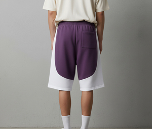 Pantalones Cortos de Hombre de Alta Calidad en Algodón y Poliéster, 250GSM, Felpa, Cintura Elástica, Estilo Urbano, Casual, al por Mayor - Product Image 3