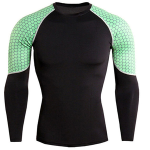 Fire <b>Flame</b> Men's Adults Full Sleeve Compression MMA BJJ Rash Guard Blue Digital Print UPF50+ Quick Dry 120g Fabric <b>Shirt</b> - Product Image 2