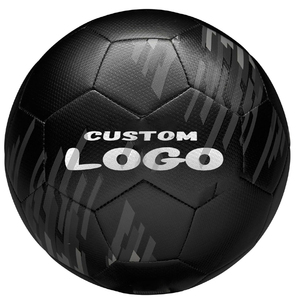 Balón de Fútbol Personalizado con Logotipo, Diseño Serigrafiado en Negro, Balón de Entrenamiento y Partido - Product Image 1