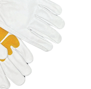 Guantes de Trabajo EN420 para Mecánicos, Duraderos, de Cuero Sintético, Poliéster Suave, Antivibración, Reductores de Impactos, Ajustables - Product Image 3