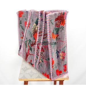 Sac fourre-tout matelassé en velours bohème, fait main, rayé, pour le shopping, en provenance du Rajasthan, pour exposition, vente en gros - Product Image 4