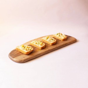 Panier à pain en bois de manguier 25 cm finition naturelle |   Articles de cuisine en bois faits à la main en gros - Product Image 3