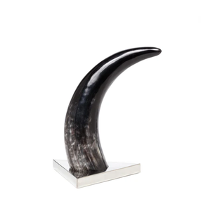 100% Natural Buffalo <b>Decorative</b> Horn With Marble Stand Crafts Home <b>decor</b> Item Pieces Buffalo <b>Decorative</b> Horn - Product Image 1