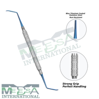 Kit de 8 instruments de levage de sinus en titane, élévateurs manuels en acier chirurgical pour implants dentaires, consommables dentaires