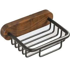 Rectangular Ceramic Soap Dish Brass Slotted Drain Inset Plate Countertop Bar Soap Holder Saver <b>Tray</b> Modern <b>Bath</b> Accessories - Product Image 5