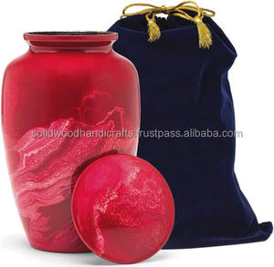Urnas Decorativas de Latón para Adultos, Urnas Hechas a Mano para Hombres y Mujeres, Urnas Funerarias - Product Image 1