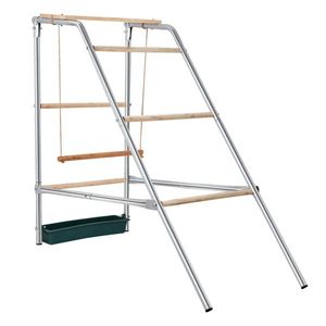 Pollaio Esterno per Galline 103*50*100cm, Gabbia per Animali Resistente e Confortevole - Product Image 2