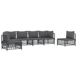 Set Lounge da Giardino Antracite - Product Image 3