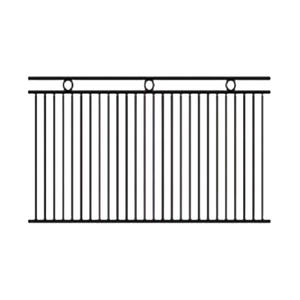 Paneles de Cerca Metálica Decorativos con Anillos Intermitentes, Cercas Metálicas para Jardín, Mejor Precio - Product Image 2