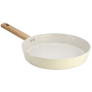 OEM Custom <b>Cast</b> Aluminum Nonstick Deep Fry <b>Pan</b> with Detachable Handle Heat Resistant Frying <b>Pan</b> for Modern Kitchens - Product Image 5