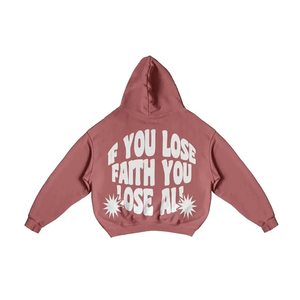 Unisex Solid Blue Maroon Winter Skinny Plus Size Breathable Tracksuit Set Custom Printed Heavyweight Hoodie Jogger Pants - Product Image 2