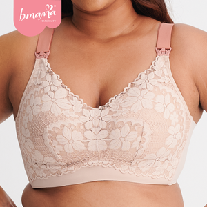 Sujetador de Lactancia Talla Grande, Apto para Copas B-F, Diseño Sin Costuras, Transpirable y Sin Varillas - Product Image 1