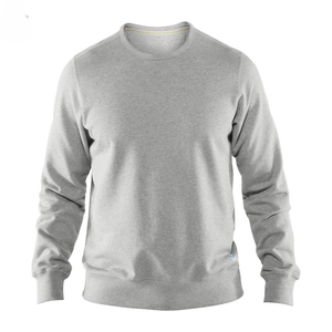 Sweat-shirt pour homme à col rond, design tendance 2026, fabrication sur mesure OEM, sweat-shirt en coton uni pour homme à manches longues - Product Image 1