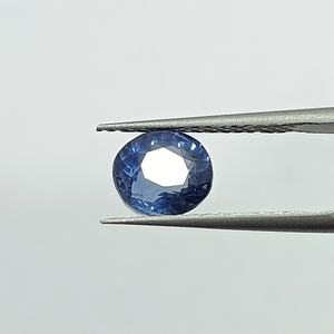 Zafiro azul ovalado natural de 3,17 quilates de Sri Lanka, piedras preciosas sueltas para la fabricación de joyas y anillos, BOSN-14 - Product Image 3