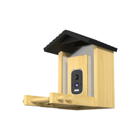 Nouveauté : mangeoire à oiseaux solaire étanche avec détection de mouvement PIR, vision nocturne, IA, pour l'observation des oiseaux en extérieur dans le jardin