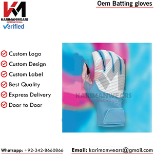 Guantes de Bateo de Béisbol Transpirables de Spandex, Equipo de Softbol con Palma de Silicona Estampada, Proveedor Mayorista de Fábrica por Contrato - Product Image 3
