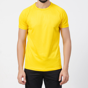 เสื้อยืดกีฬาคอวีผู้ชาย ผ้าตาข่ายระบายอากาศ สำหรับออกกำลังกาย ฟิตเนส เทรนนิ่ง - Product Image 4