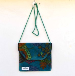 Bolso de Hombro de Terciopelo Estilo Bohemio con Estampados de Animales y Diseño Floral de Aves, con Correa Única y Cierre de Gancho y Bucle, para Fiestas de Verano - Product Image 3