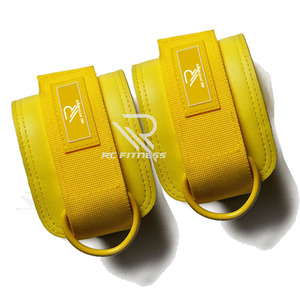Sangle de cheville réglable avec anneau en D pour machine à câbles, idéale pour les kickbacks fessiers, les extensions de jambes, les curls et l'entraînement de résistance du bas du corps - Product Image 3